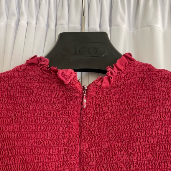 FARM RIO Farm Rio Burgundy 3d Hearts Blouse - Picture 7 of 7